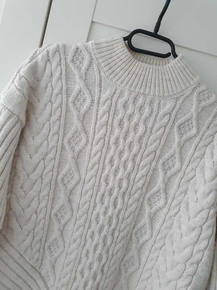 Sweter damski asymetryczny rozm S River Island