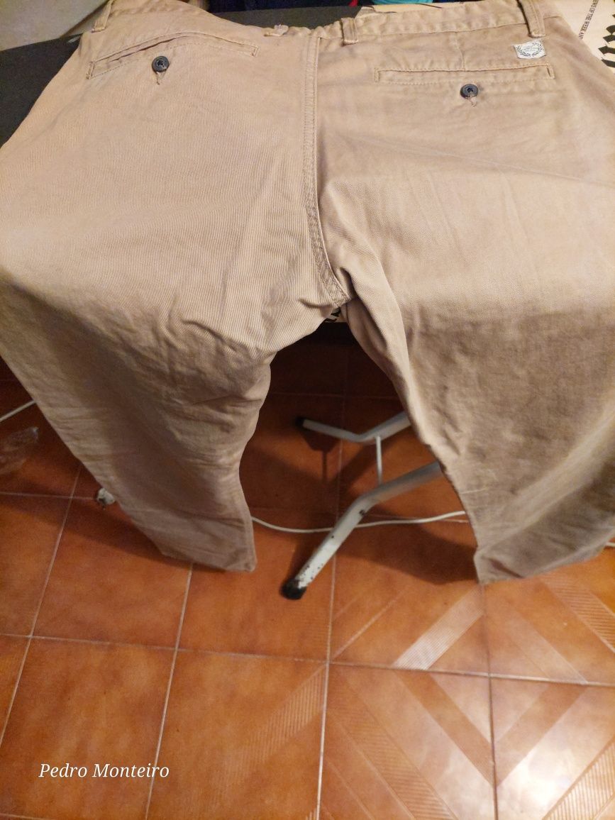 Calças Mo Casual N.44 slim fit NOVAS NUNCA USADAS