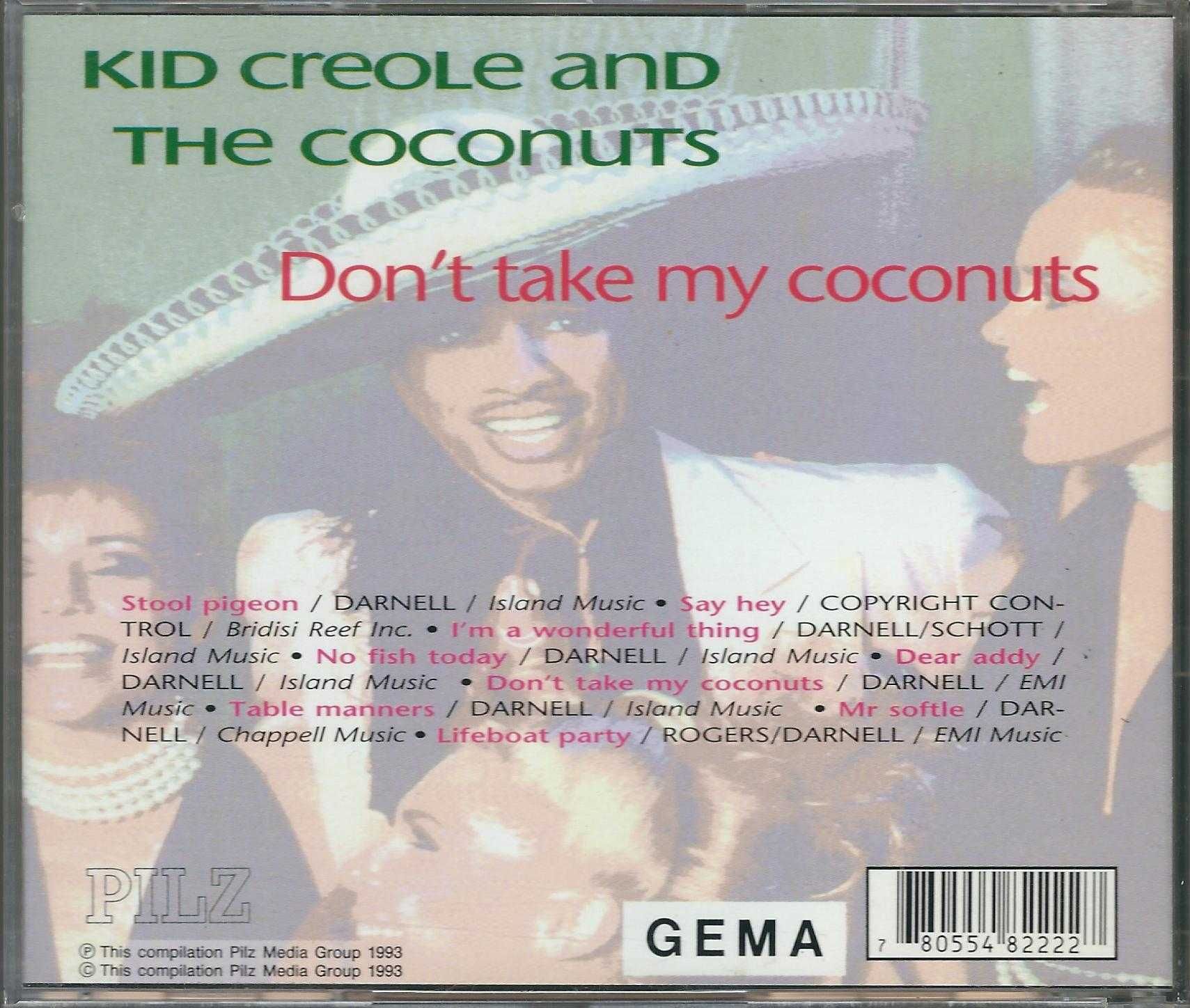 CD Kid Creole And The Coconuts - Don't Take My Coconuts (1993) (Pilz)