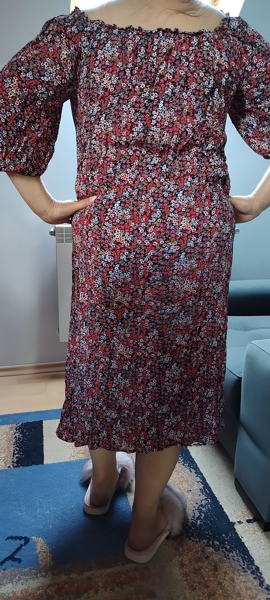 Piękna Duża Sukienka Hiszpanka Monsoon stan idealny