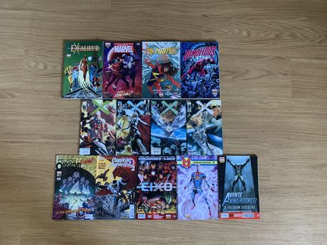 Coleção de Comics - Terra X, Demolidor, Ms. Marvel etc.
