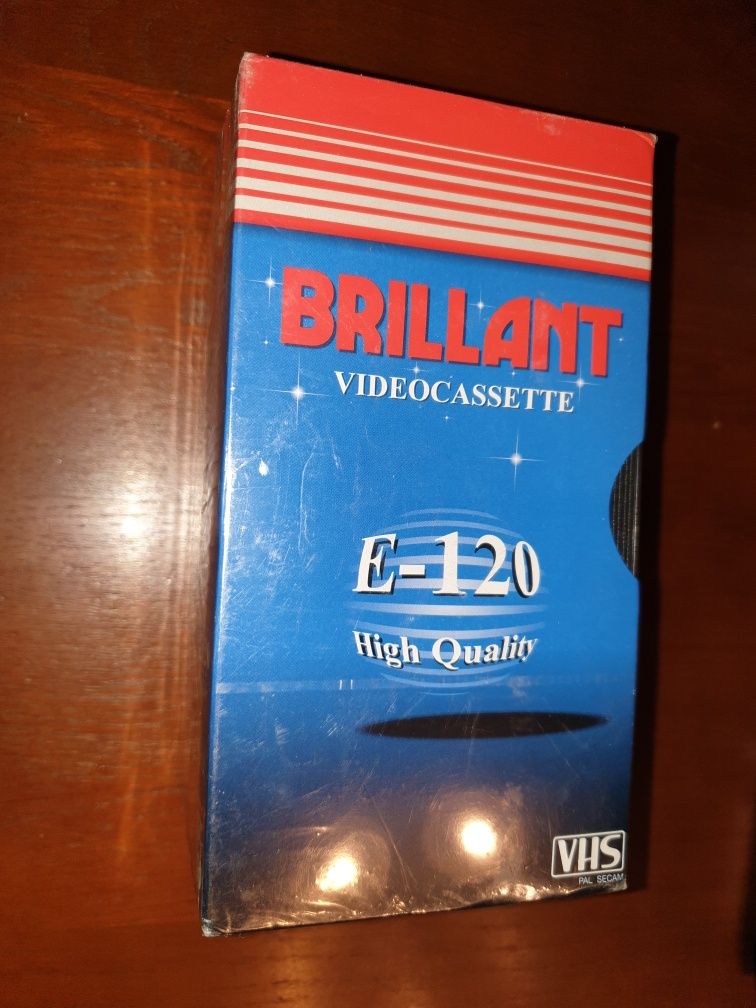 Kasety wideo Brillant E-120 nie używane