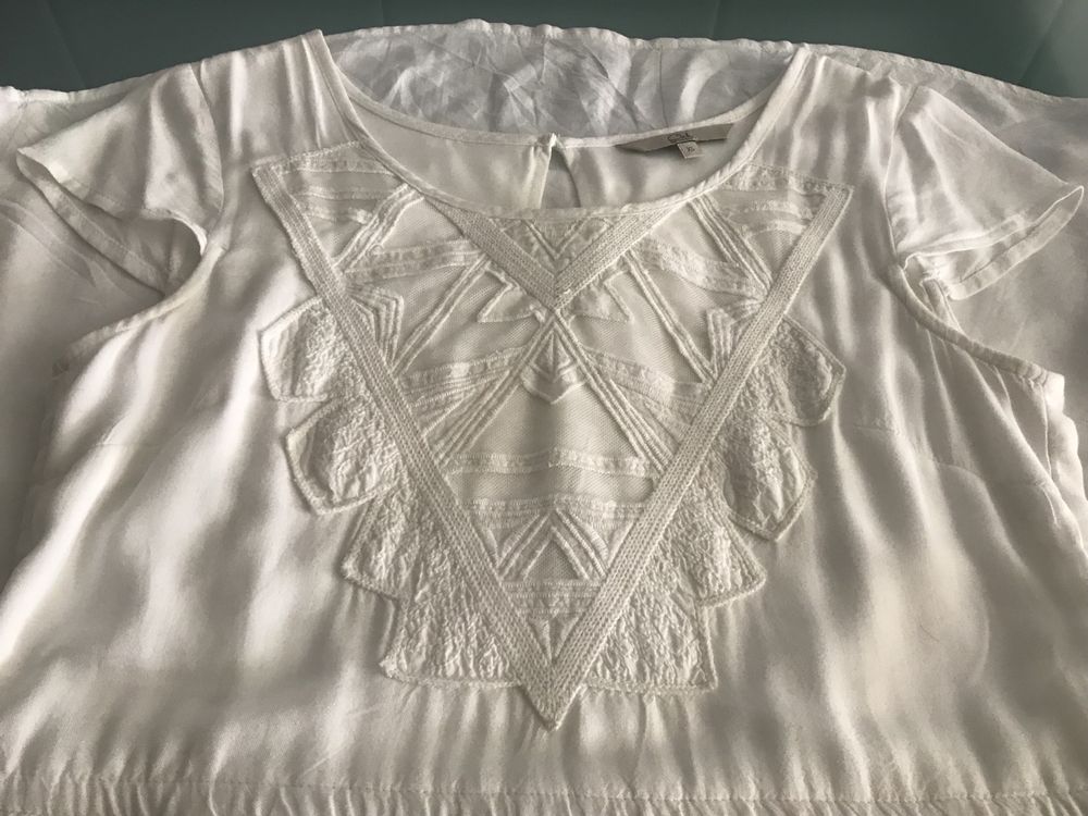 Vestido branco C&A