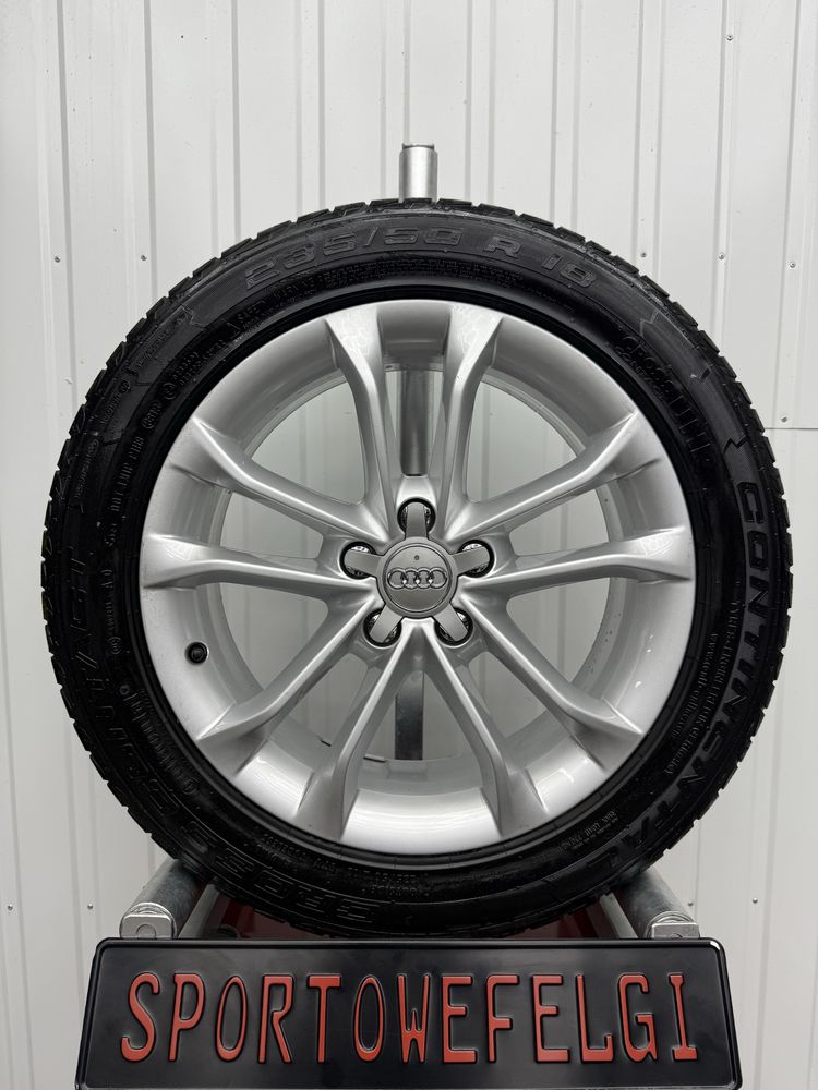 Alufelgi KOMPLET 18 cali 5x112 Audi A3 A4 Q3 A6 VW SKODA SEAT Opony