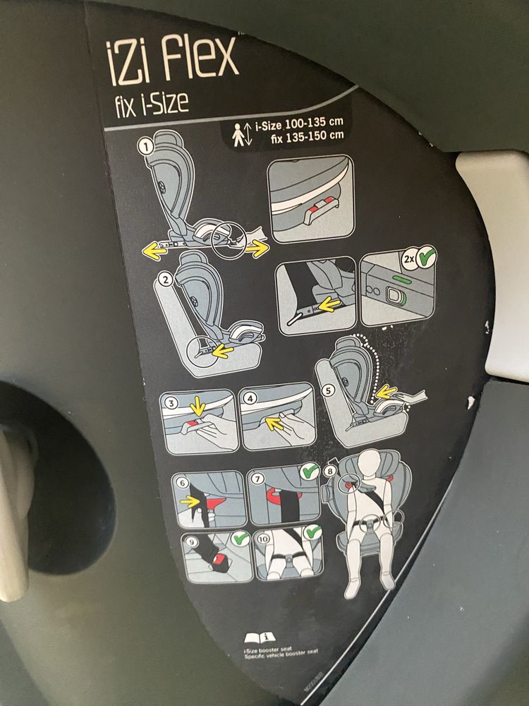 Автокрісло BeSafe iZi Flex FIX i-Size