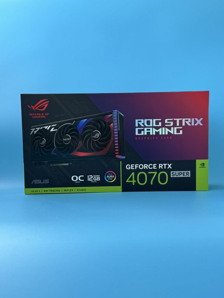 Asus Rog Strix GeForce RTX 4070 SUPER OC 12GB