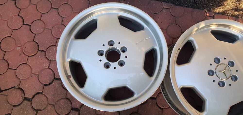 AMG monoblock 8,5 x 18" ET47 5x112 aero2 Mercedes W140 C140 CL SEC SEL