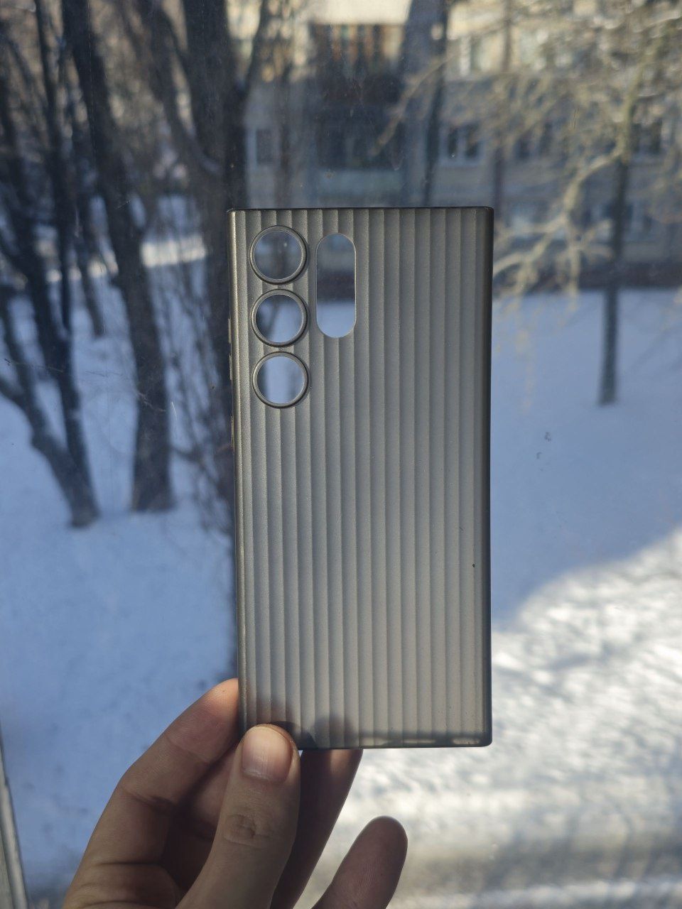 Чехол Samsung Galaxy S24 Ultra матовый