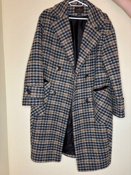 Вовняне пальто Vivalon/ куртка з натуральної шкіри шкірянка/ піджак