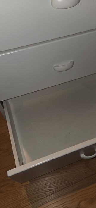 Biała komoda Meblik dla dziecka