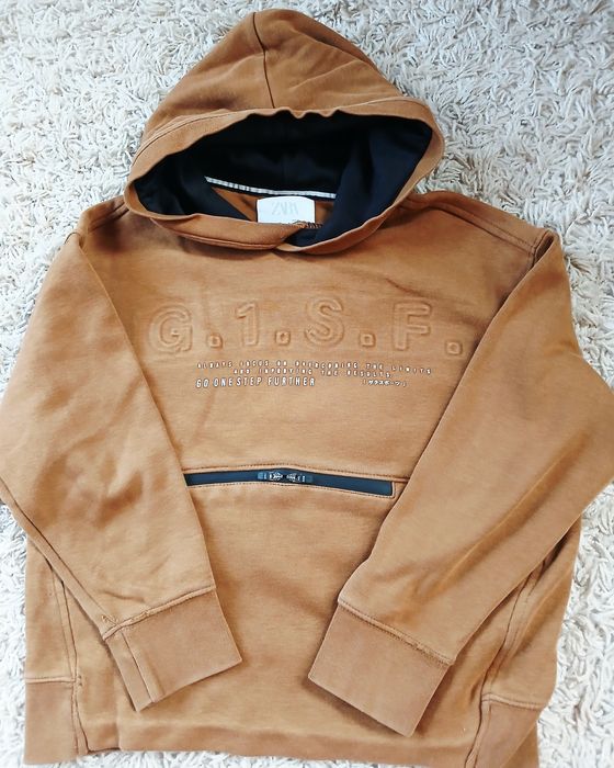 Bluza Zara 140 + bluza Eat Ants 140 fajne wzory kolory miękka bawełna
