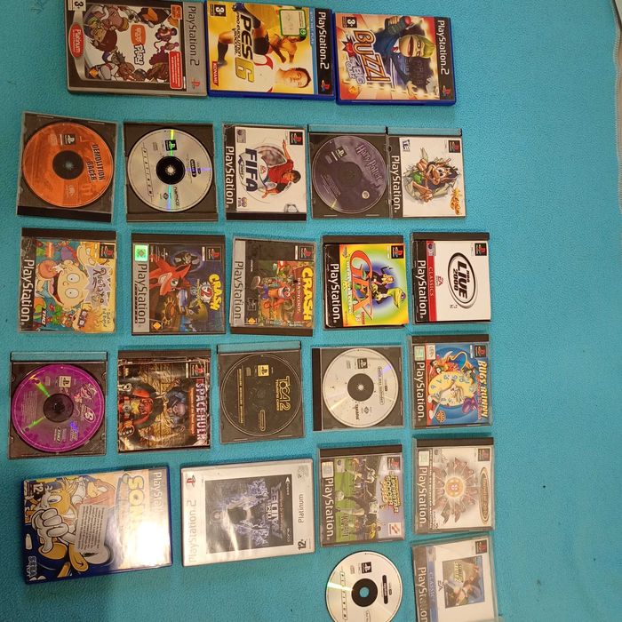 Vários Jogos PS1, PS2 (descrição)