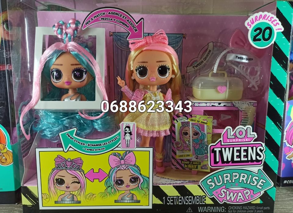 ЛОЛ Вінні Вейвз LOL  Tweens Swap Braids-2-Waves Winnie Твінс 591733