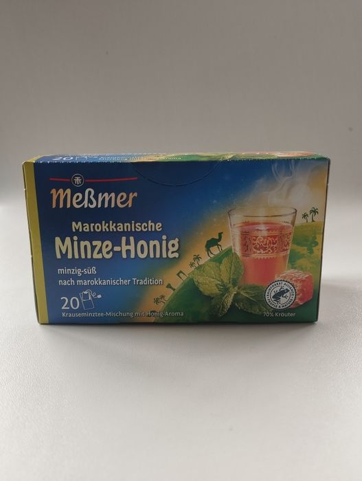 Herbata Messmer Marokańska Mięta Miód z Niemiec