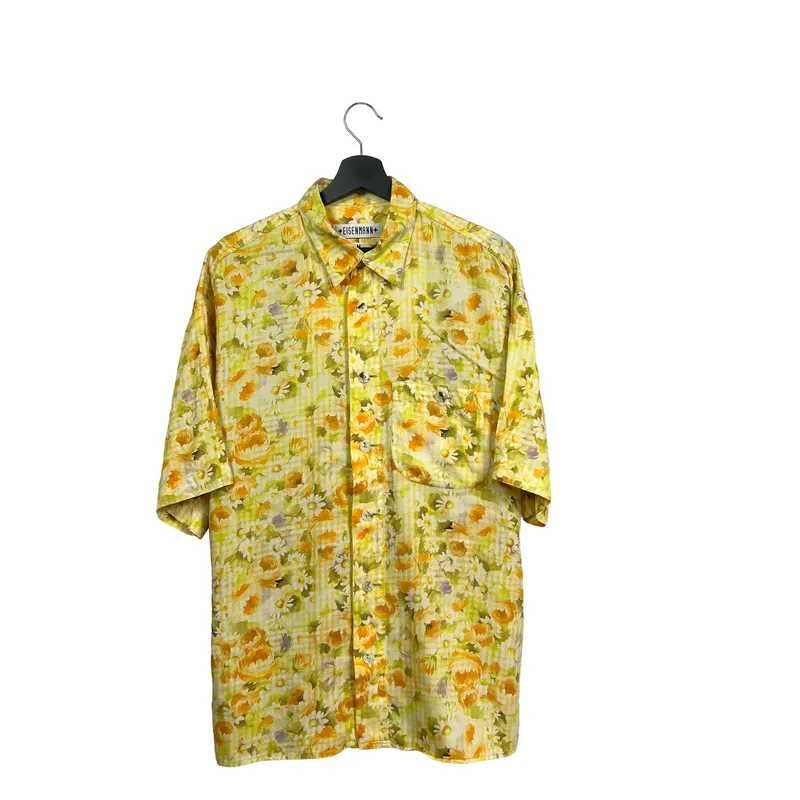 Koszula z krótkim rękawem t-shirt hawajka lata 80 Vintage