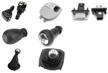 Manete Fole Esguicho Luz teto matricula para Peugeot Citroen (novo)