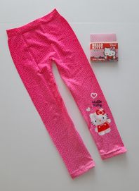 Hello Kitty legginsy rozmiar 104-110