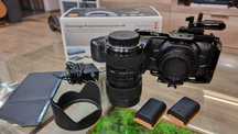 BlackMagic Pocket cinema 4k + Sigma 18-35mm + Viltrox (zestaw)