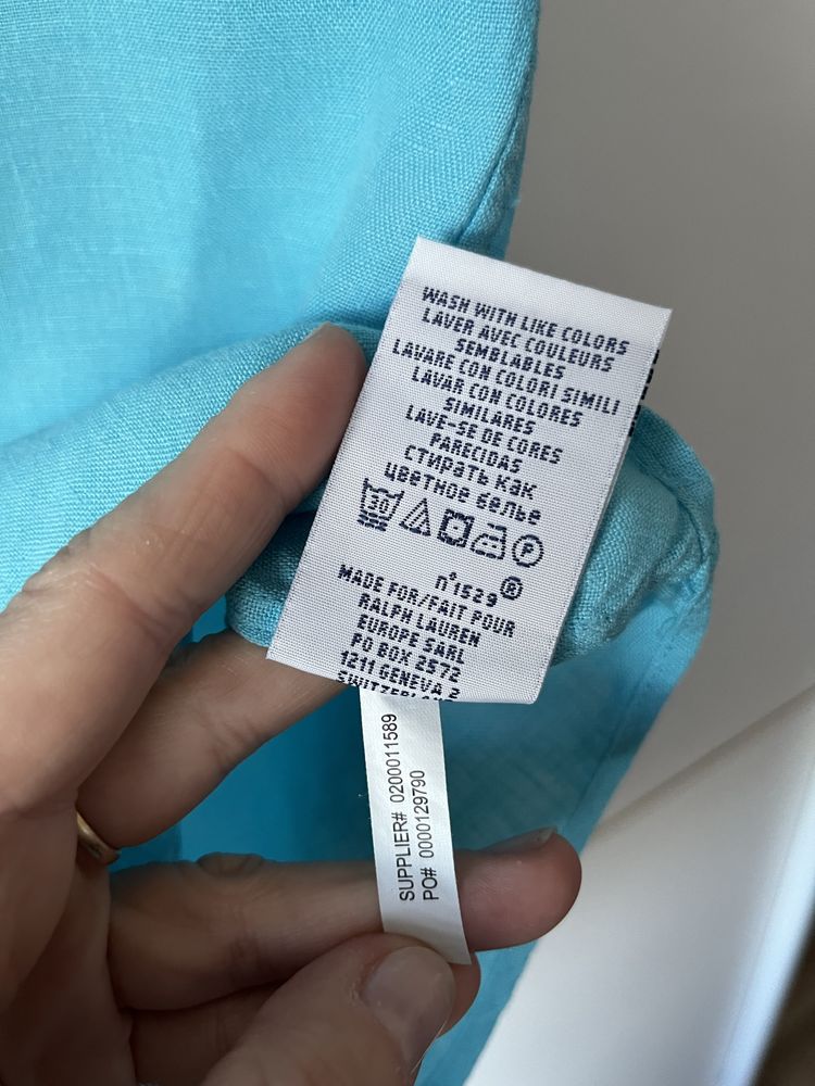 Koszula Polo Ralph Lauren 100% len