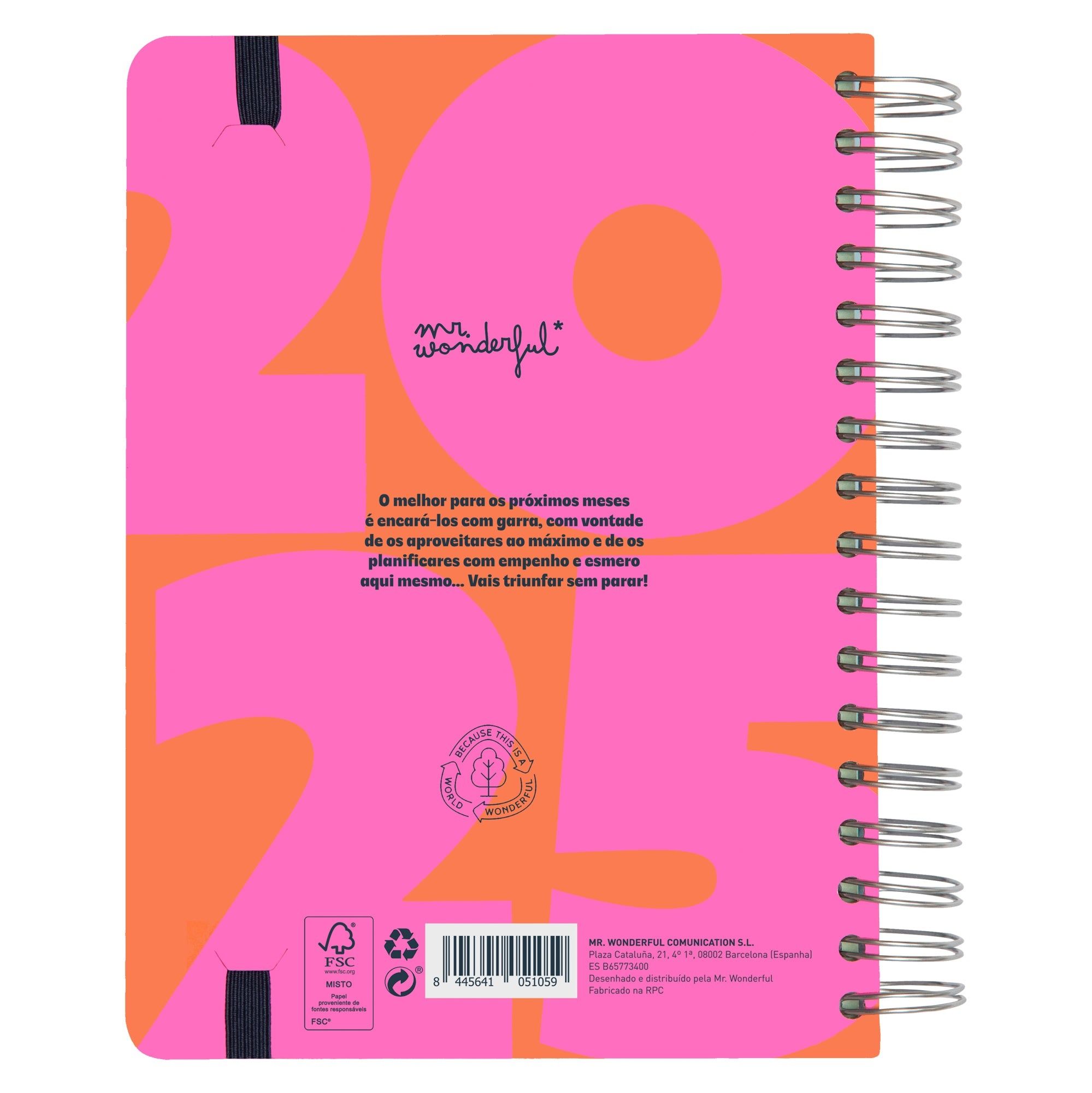 Agenda mr wonderful 2025