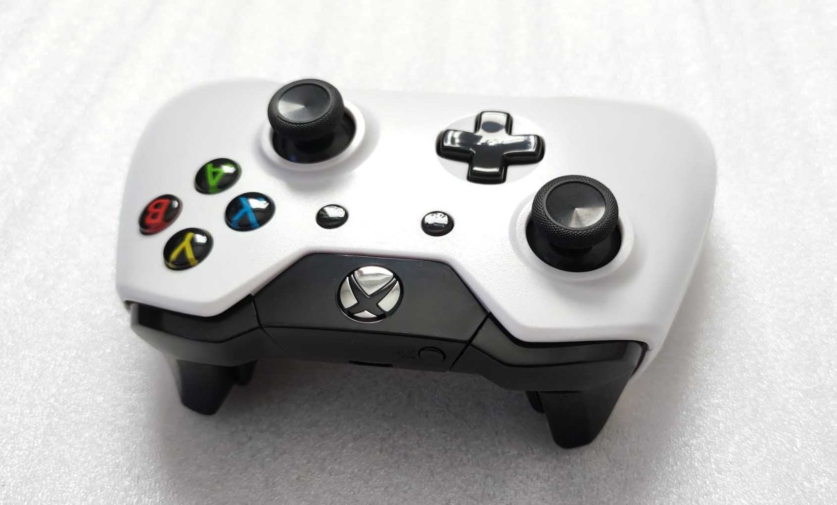 Pad Bezprzewodowy Biało-Czarny Xbox One Series S X Limitowany IDEAŁ