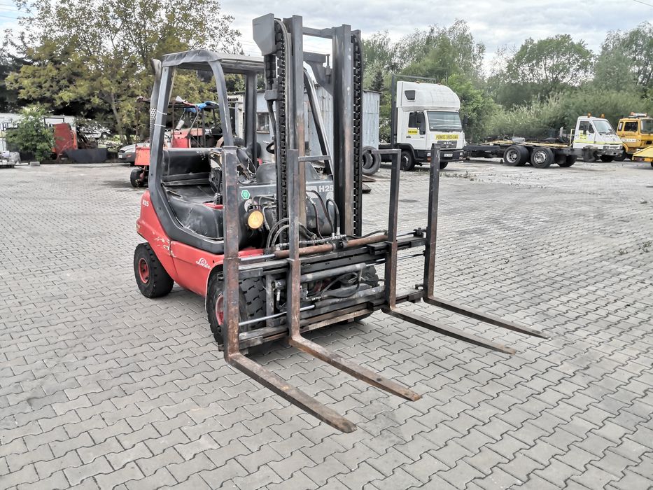 Wózek widłowy LINDE h25 pozycjoner możliwy transport