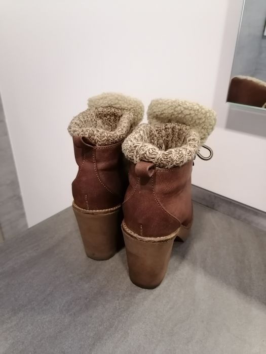 Ботильйони bershka estro vitto rossi 37 черевики чоботи