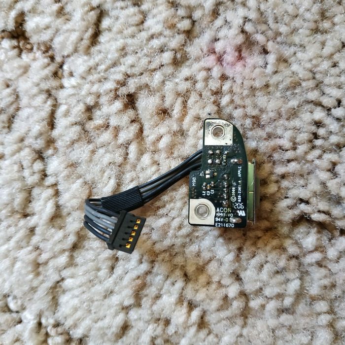 Оригинальный разъем плата зарядки Apple Macbook 13 15 17 820-2361A