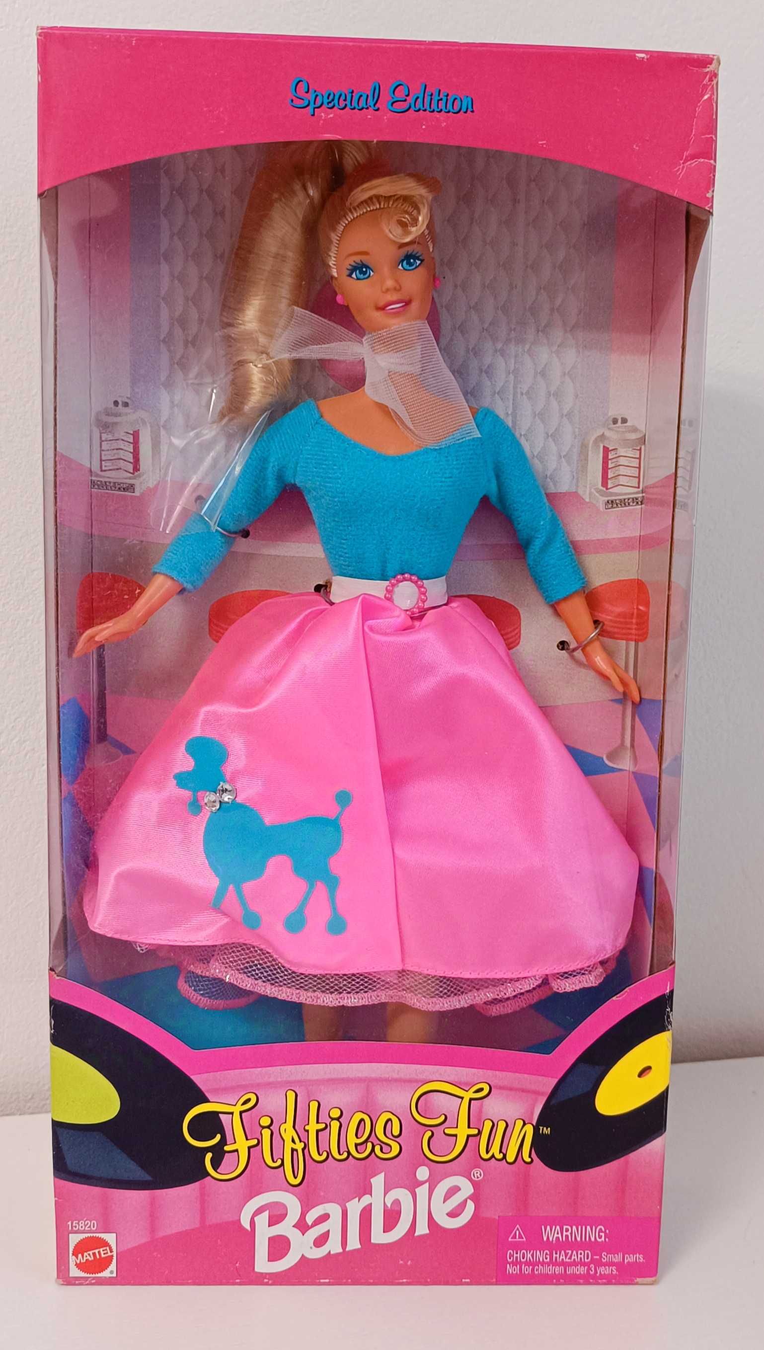 Lalka Barbie Fiftires Fun 1996