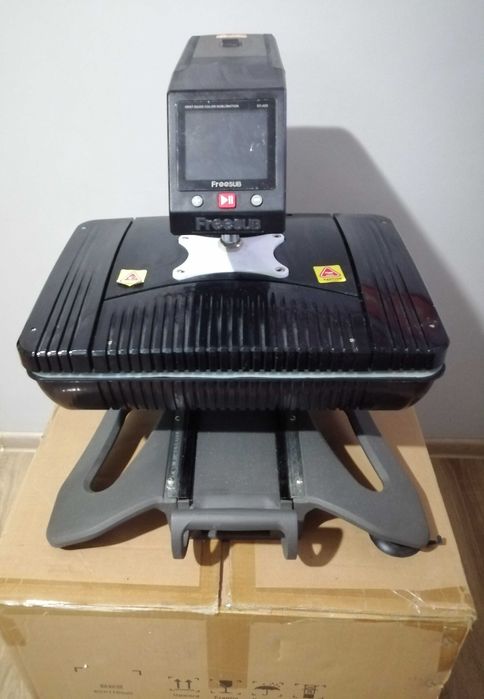 Pneumatyczno Automatyczna Prasa Termotranferowa 3D COMBO ALLinONE