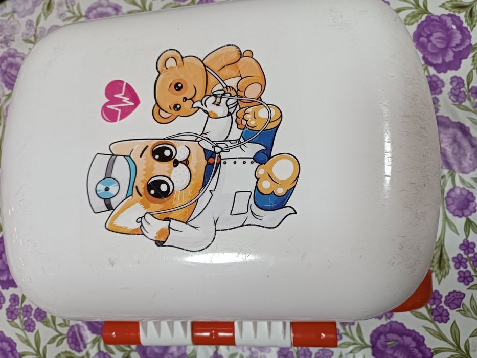 Чемодан "Маленький доктор"  ТехноК (медицинский набор доктора)