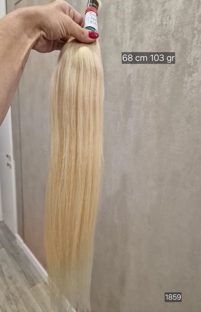 Wlosy doczepiane blond