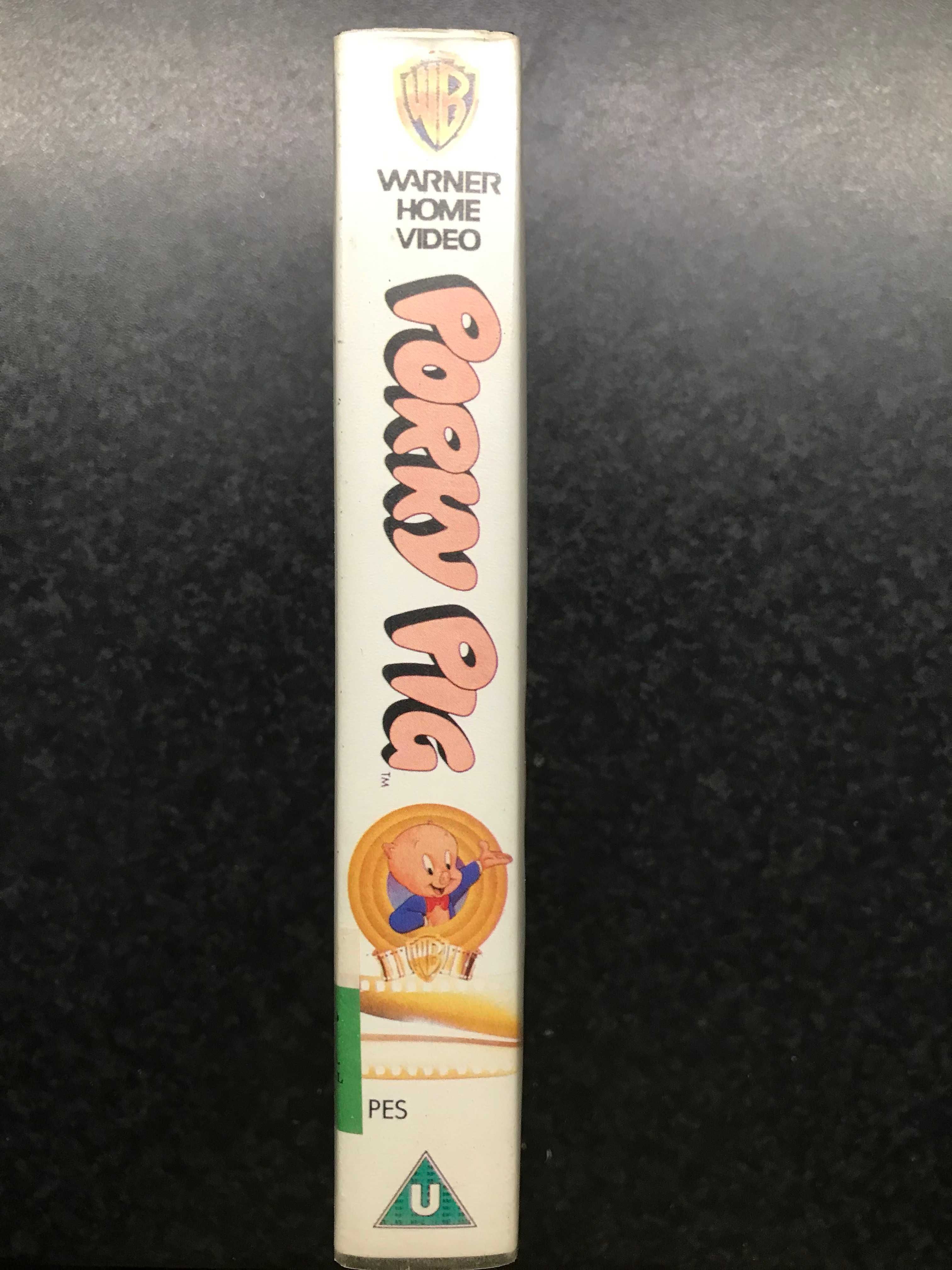 Bajka „Porky Pig (Świnka Porki)” na kasecie VHS