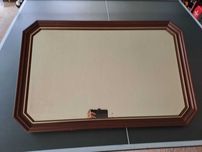 Espelho madeira 85x55cm
