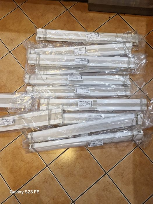 Żaluzje harmonijkowe/plisowane Cosimo 57x125 Nowe