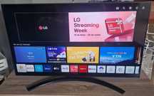 Televisão LG NanoCell, 43", Serie NANO76, 4K,
Smart TV.