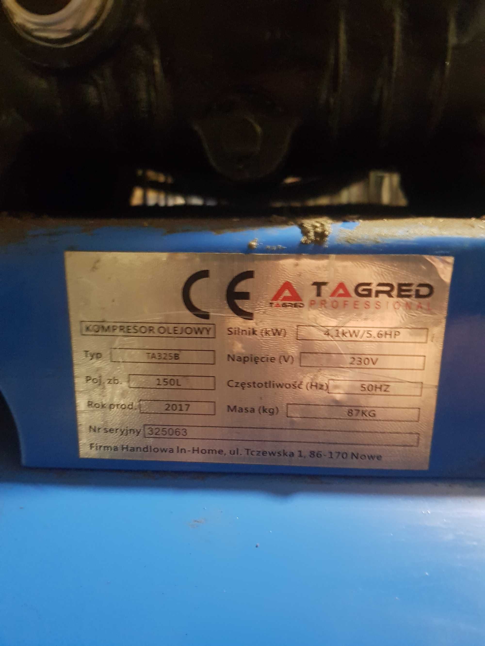 Kompresor trzycylindrowy 150 l 230 V PROMOCJA