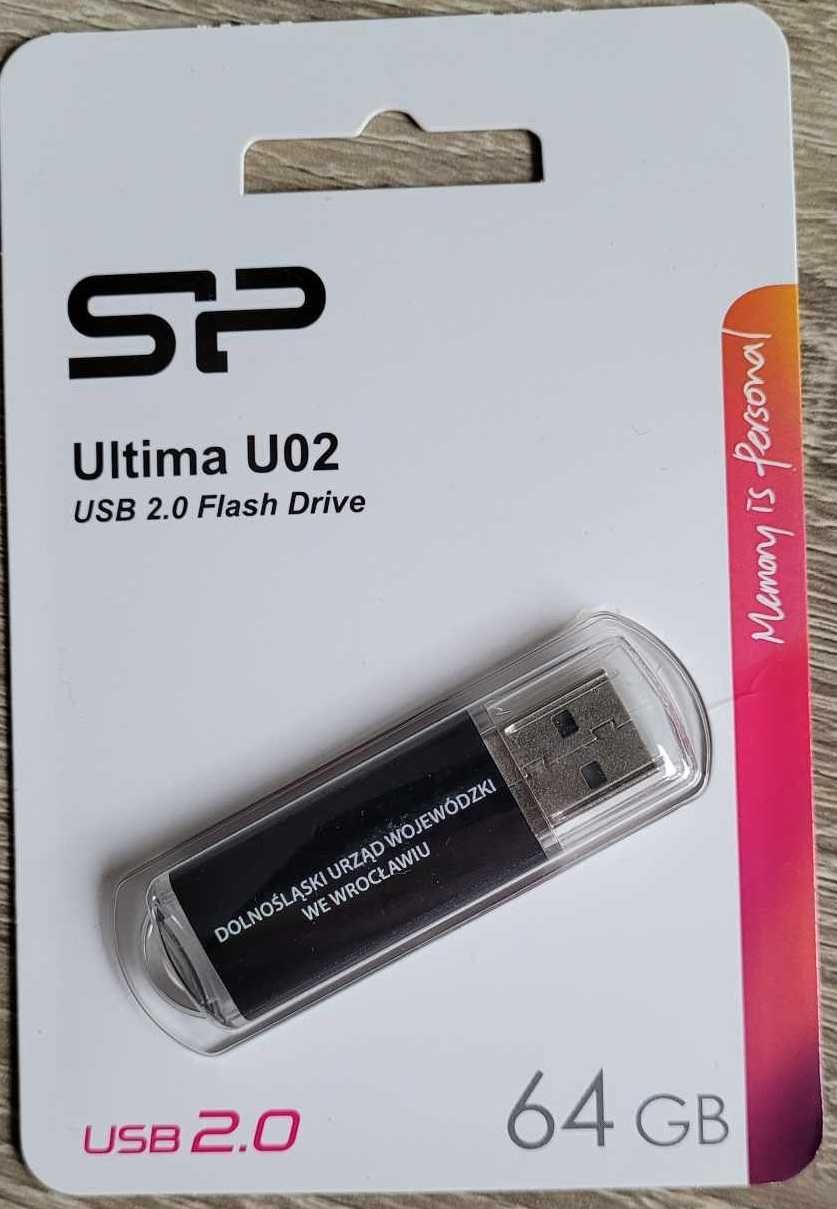 Pendrive SP Ultima U02; 64 GB