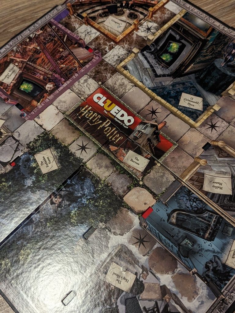 настільна гра cluedo гаррі поттер англійською