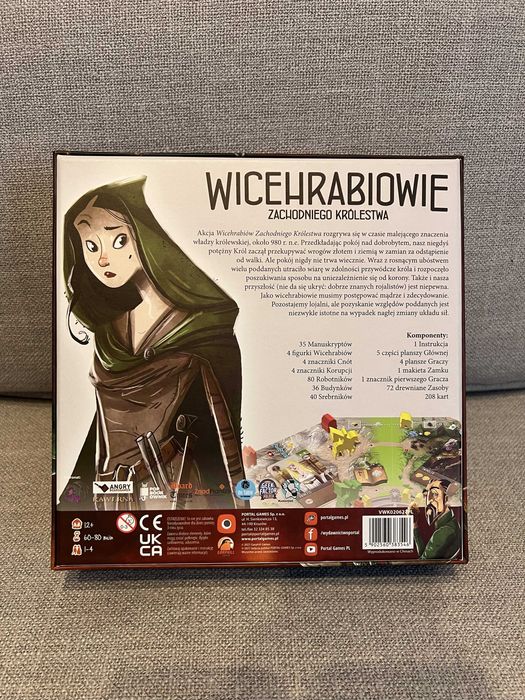 Wicehrabiowie Zachodniego Królestwa gra planszowa BGG 7.8