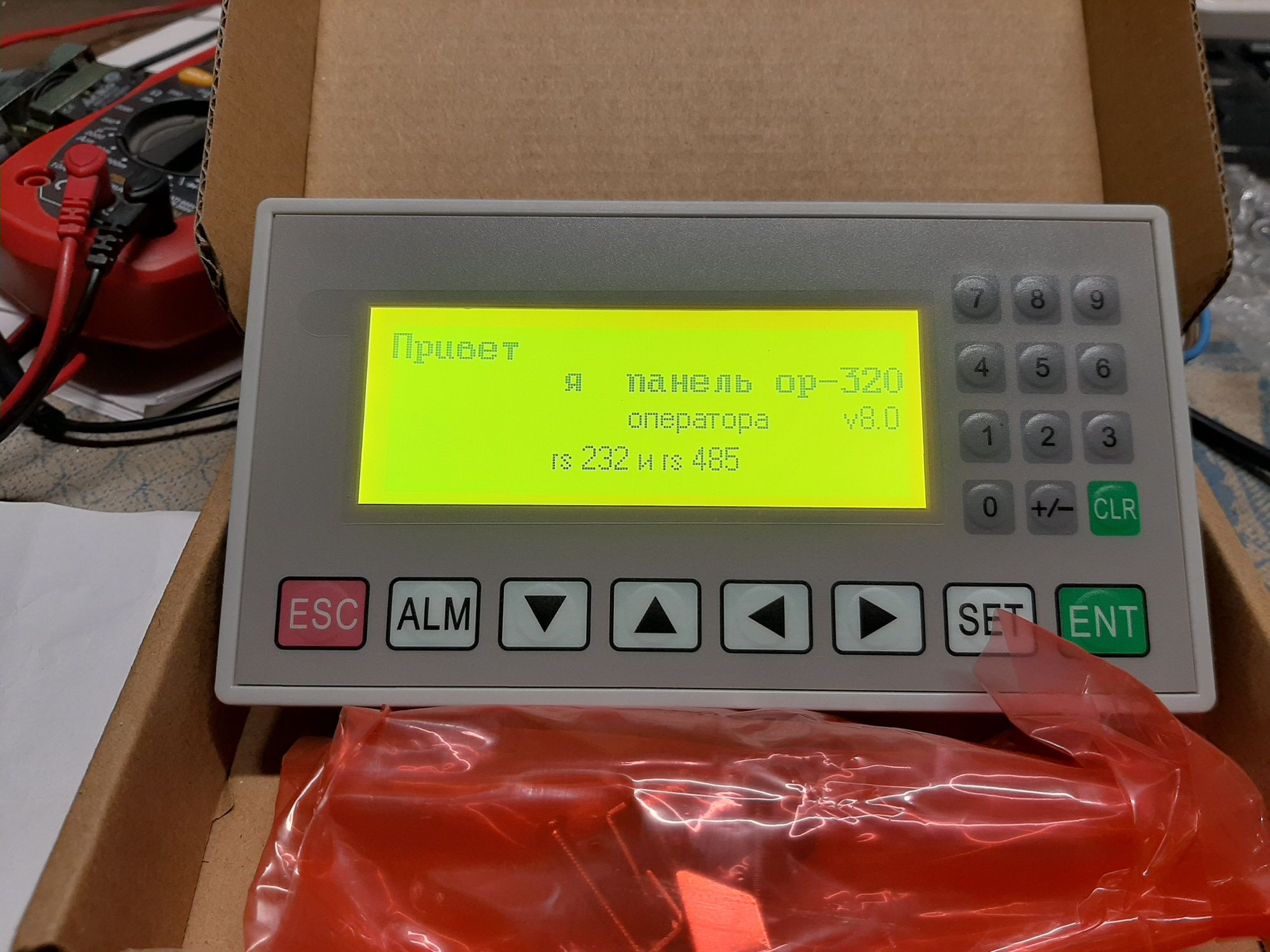 Панель оператора OP-320 a v8.0q hmi ип320 овен
