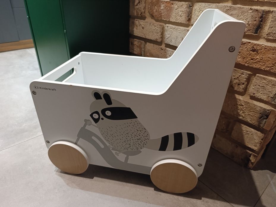 Skrzynia pojemnik na zabawki KinderKraft model racoon