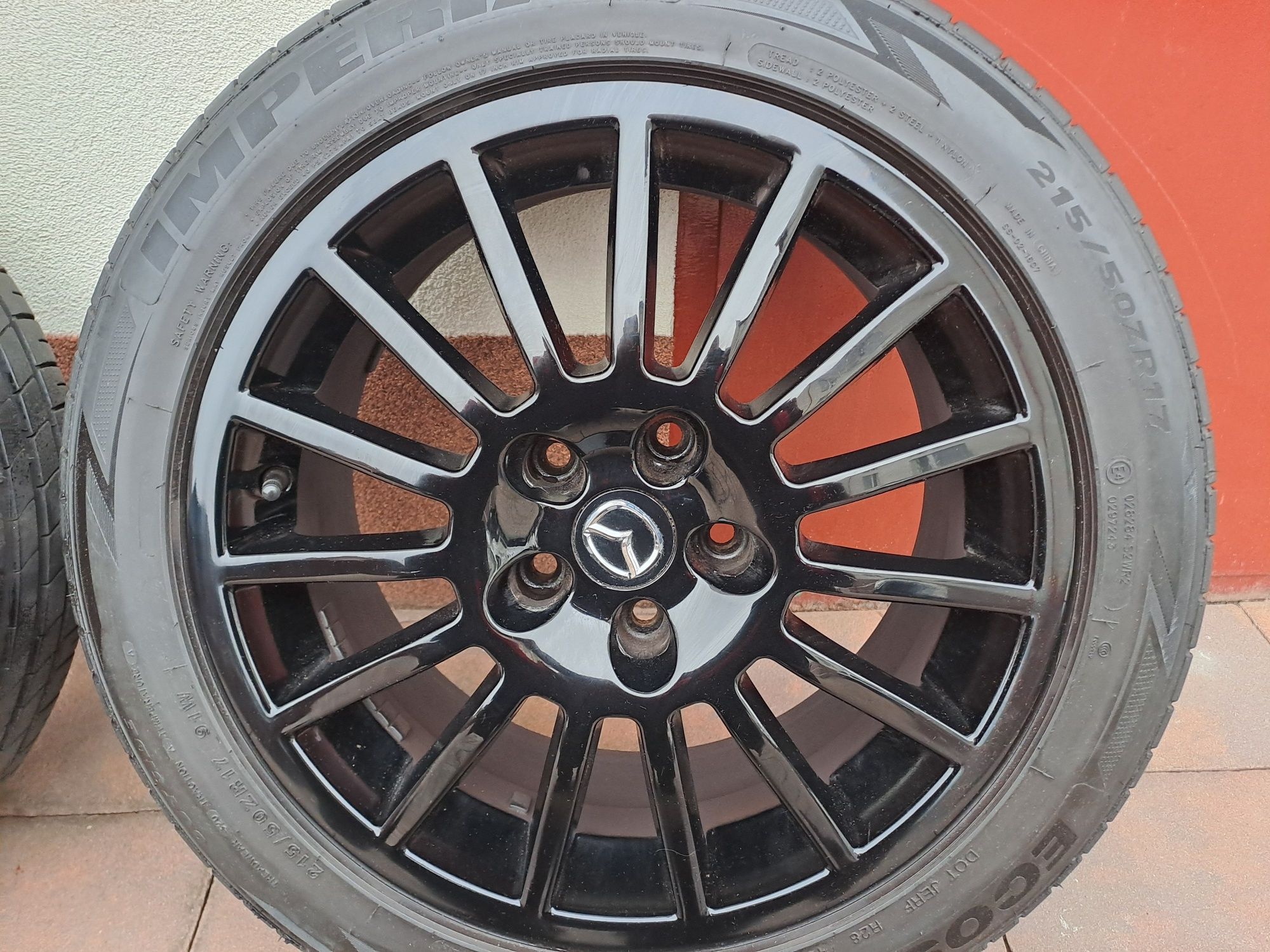 Koła felgi 17" opony 215/55 R17 6mm DOT 45/21