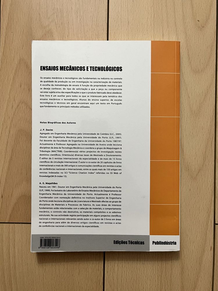 Ensaios Mecânicos e Tecnológicos