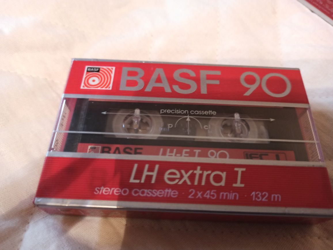 Аудіокасета BASF LH extra I 90 Type I Normal position cassette касета