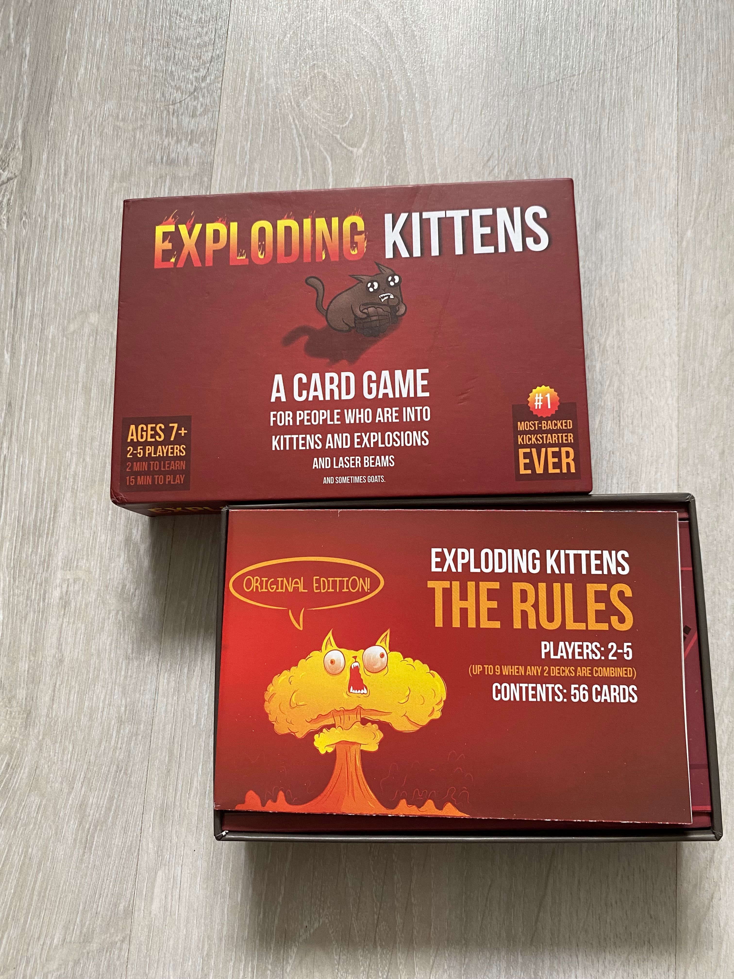 Exploding kittens Eksplodujące kotki