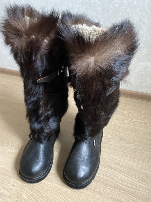 Унти справжні сибірські 44-45 розмір, собача шерсть,  нові