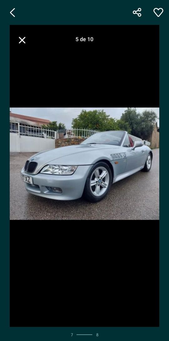 Bmw z3 1800 ano 98