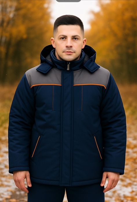 Рабочие зимние куртки, спецодежда, курточка теплая, роба