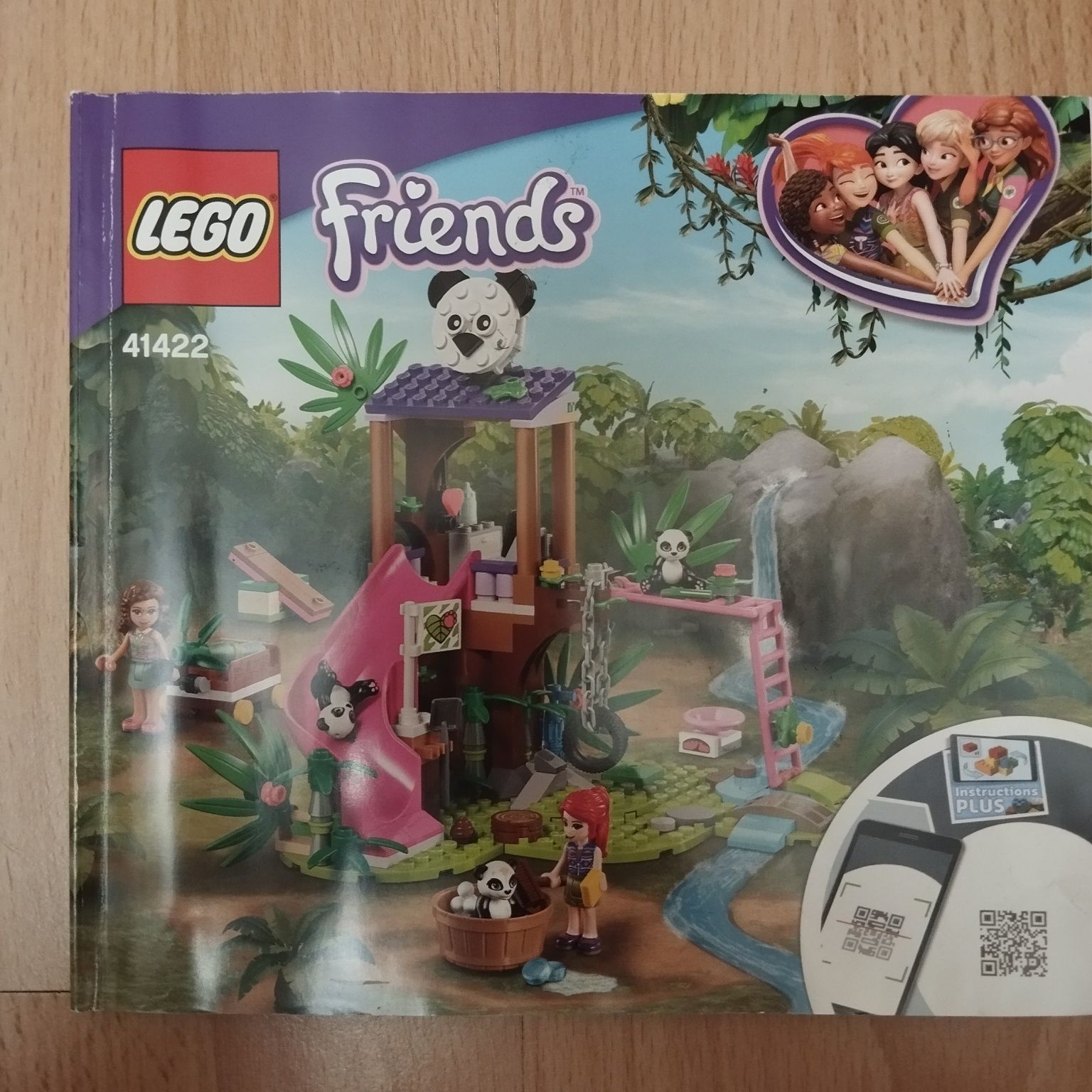 Klocki Lego Friends 41422 Domek pand na drzewie